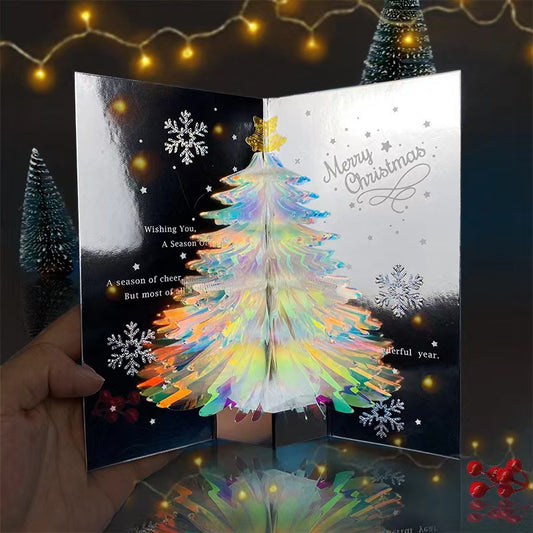 3D Pop Up Christmas Tree Greeting Card